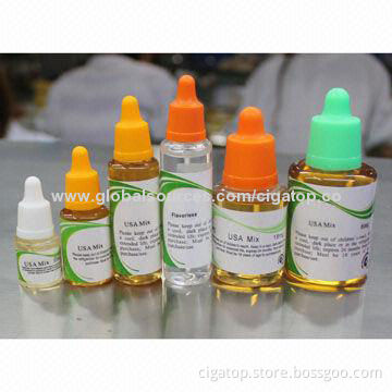 Top Quality Electronic Cigarette E Liquid Bottles, 60 and 40% PG and VG Ratio